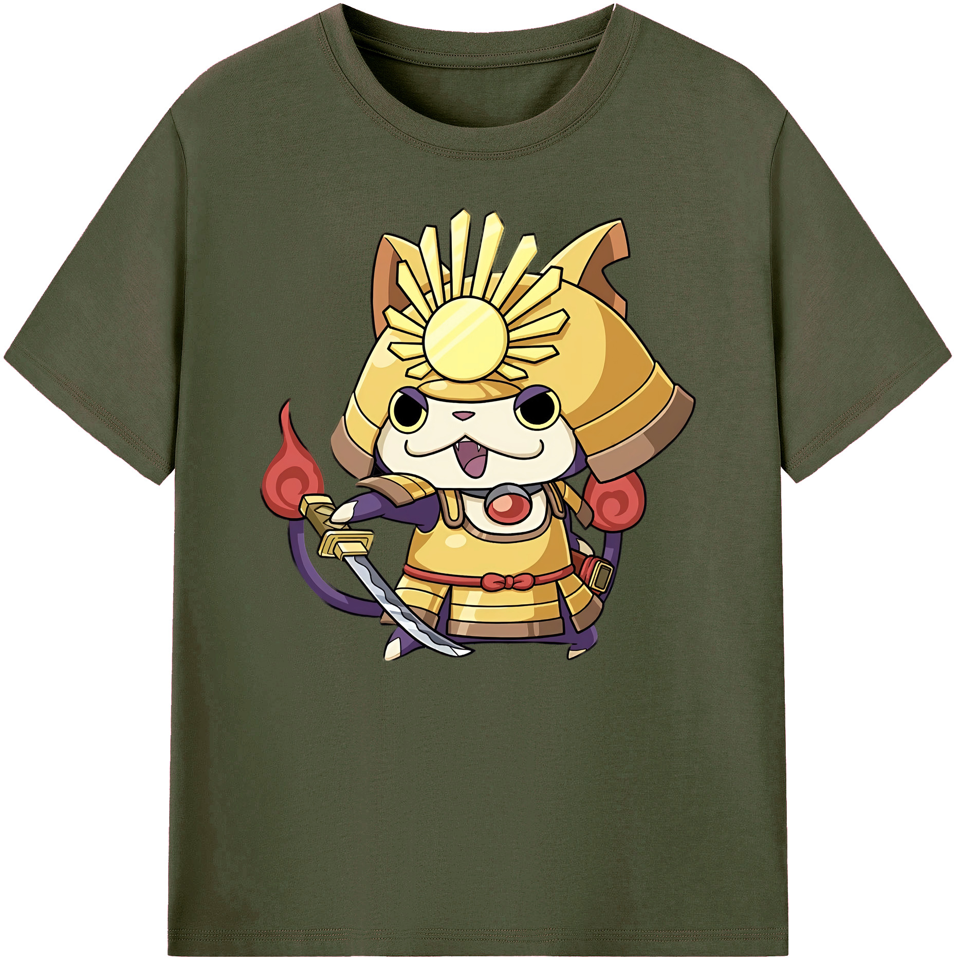 （画像用） 妖怪ウォッチ Yo-kai Watch 綿100％ メンズ半袖Tシャツ｜肌触りやわらか＆通気性
